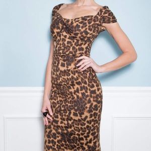 Stop Staring! Leopard Print Dress